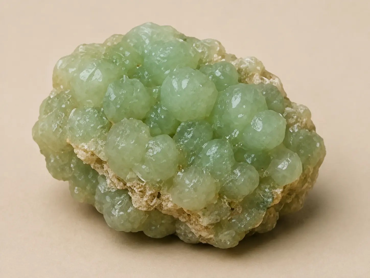 Pastelkleurig mineraalprofiel van smithsoniet